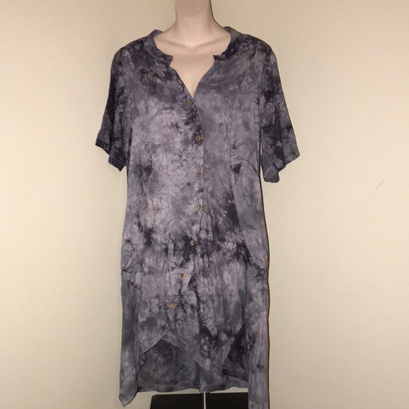 NWT💫Gracila vintage pattern v-neck mid long top - Picture 7 of 8
